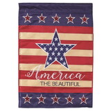 Dicksons 01992 Flag America The Beautiful Star 13X18