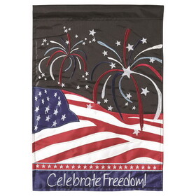 Dicksons 01994 Flag Celebrate Freedom Polyester 13X18