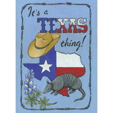 Dicksons 07027 Flag Its A Texas Thing! Polyester 30X44