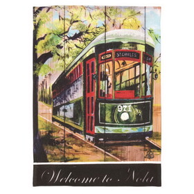Dicksons 07072 Flag Welcome To Nola Polyester 30X44