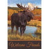 Dicksons 07104 Flag Moose Polyester 30X44