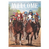 Dicksons 08841 Flag Derby Welcome Polyester 13X18
