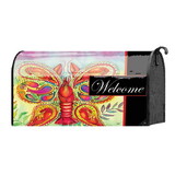 Dicksons 09090 Mailbox Cover Crawfish Butterfly 21X19