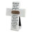 Dicksons 11161 Tabletop Cross Copper Accented Pray