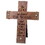 Dicksons 11448 Tabletop Cross For God Loved Rugged 9.5"