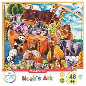Dicksons 11555 Noah'S Ark Wood Puzzle 48 Pieces