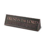 Dicksons 11582 Tabletop Plaque Trust Lord Resin 6.5