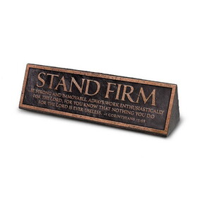 Dicksons 11587 Tabletop Plaque Stand Firm Resin 6.5"L