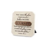 Dicksons 11634 Tabletop Plaque Journey Bronze 3.75H