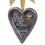 Dicksons 12110 Christmas Ornament Heart Ribbon John3:16