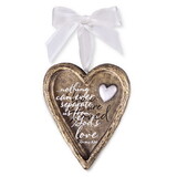 Dicksons 12420 Ornament Heart You Are Loved Ribbon Hang