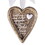 Dicksons 12420 Ornament Heart You Are Loved Ribbon Hang
