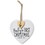 Dicksons 12631 Ornament Heart Tag Babys 1St Christmas