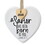 Dicksons 12632 Ornament Heart Tag Savior Twine Hanger