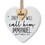 Dicksons 12638 Ornament Heart Tag Immanuel Twine Hanger