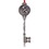 Dicksons 12975 Ornament Key To Christmas Ribbon Hang