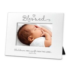 Dicksons 17943 Photoframe Baby Blessed 6X4 Psalm 127