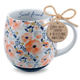 Dicksons 18306 Coffeecup Watercolors Sweet Friend 20Oz