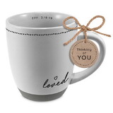 Dicksons 18318 Coffee Cup Textured Love Eph3:18,19 16Oz
