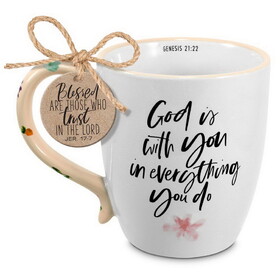 Dicksons 18467 Coffee Mug Trusting God Is With 19 Oz
