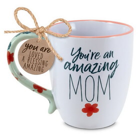 Dicksons 18681 Coffeecup Touch Of Floral Mom 19Oz