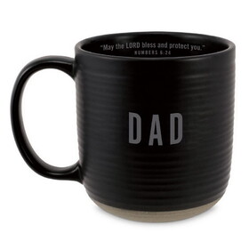 Dicksons 18690 Coffeecup Textured Dad Black 20Oz
