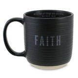 Dicksons 18697 Coffeecup Textured Faith Black 20 Oz