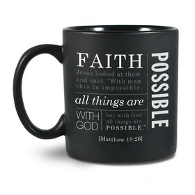 Dicksons 18840 Mug Simple Faith All Things Possible16Oz