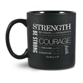 Dicksons 18841 Mug Simple Faith Strength Courage 16Oz