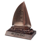 Dicksons 20161 Sculpture Of Faith Be Strong Boat 5.25