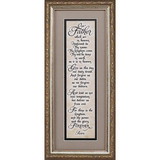 Dicksons 20G-616-820 Framed Wall Art Lords Prayer 6X16