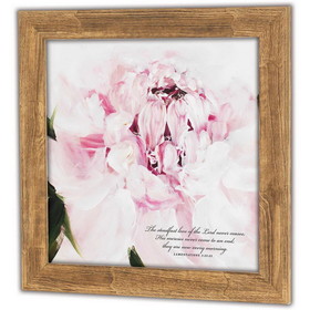 Dicksons 28BW-1616-830 Framed Wall Art His Mercies Are 16X16