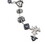 Dicksons 30-4987T Bracelet Angel Multi Bead Snake Chain