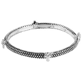Dicksons 30-8077T Stretch Bracelet Multi Crosses