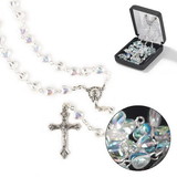 Dicksons 32-0735 Rosary Crystal Faux Hearts 19