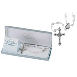 Dicksons 32-0776 Rosary No Tears In Heaven Crystl Ab 5Mm