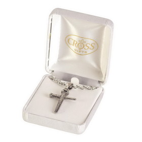 Dicksons 32-2990 Necklace Stainless Steel Cross