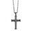 Dicksons 32-6788 Necklace Antique Swirl Cross 24Inch