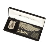 Dicksons 32-9457 Necklace Dogtag Isaiah 40:13 21In Chain