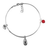 Dicksons 35-4819 Sp Bangle-Crs, Dove, Red Bd