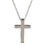 Dicksons 35-6875 Mini Thin Box Cross Necklace Thruth Card