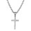 Dicksons 35-8033 Necklace Baptism Male Box Cross