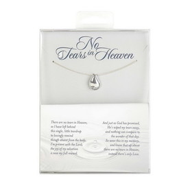 Dicksons 35-8051 Necklace No Tears Heaven Silver 18In