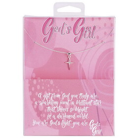 Dicksons 35-8078 Necklace Gods Girl Star Cross With