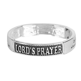 Dicksons 35-8281T Stretch Bracelet Tile Lords Prayer