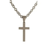 Dicksons 35-8297 Necklace My 1St Communion Box Cross