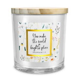 Dicksons 35036 Soy Candle A Brighter Place 13 Oz