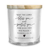 Dicksons 35038 Soy Candle May The Lord Bless You 13Oz