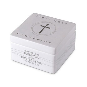 Dicksons 40268 Keepsake Box First Holy Communion 3.25"H