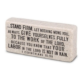 Dicksons 40602 Tabletop Scripture Block Stand Firm2.25"